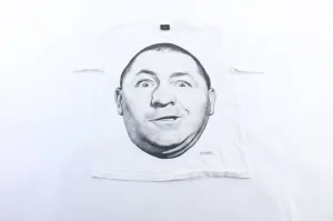 1993 The Three Stooges Curly Howard Graphic T-Shirt