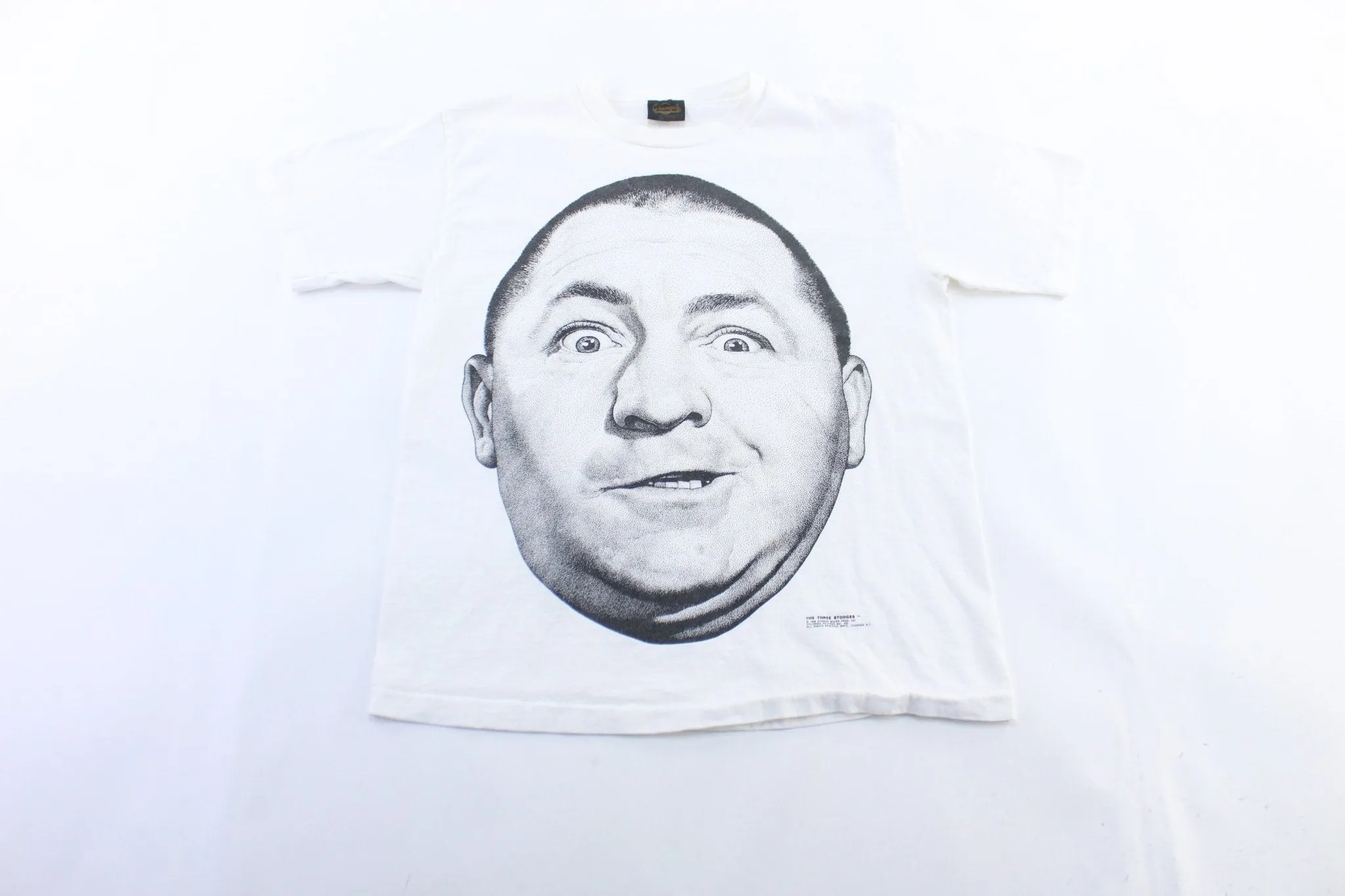 1993 The Three Stooges Curly Howard Graphic T-Shirt