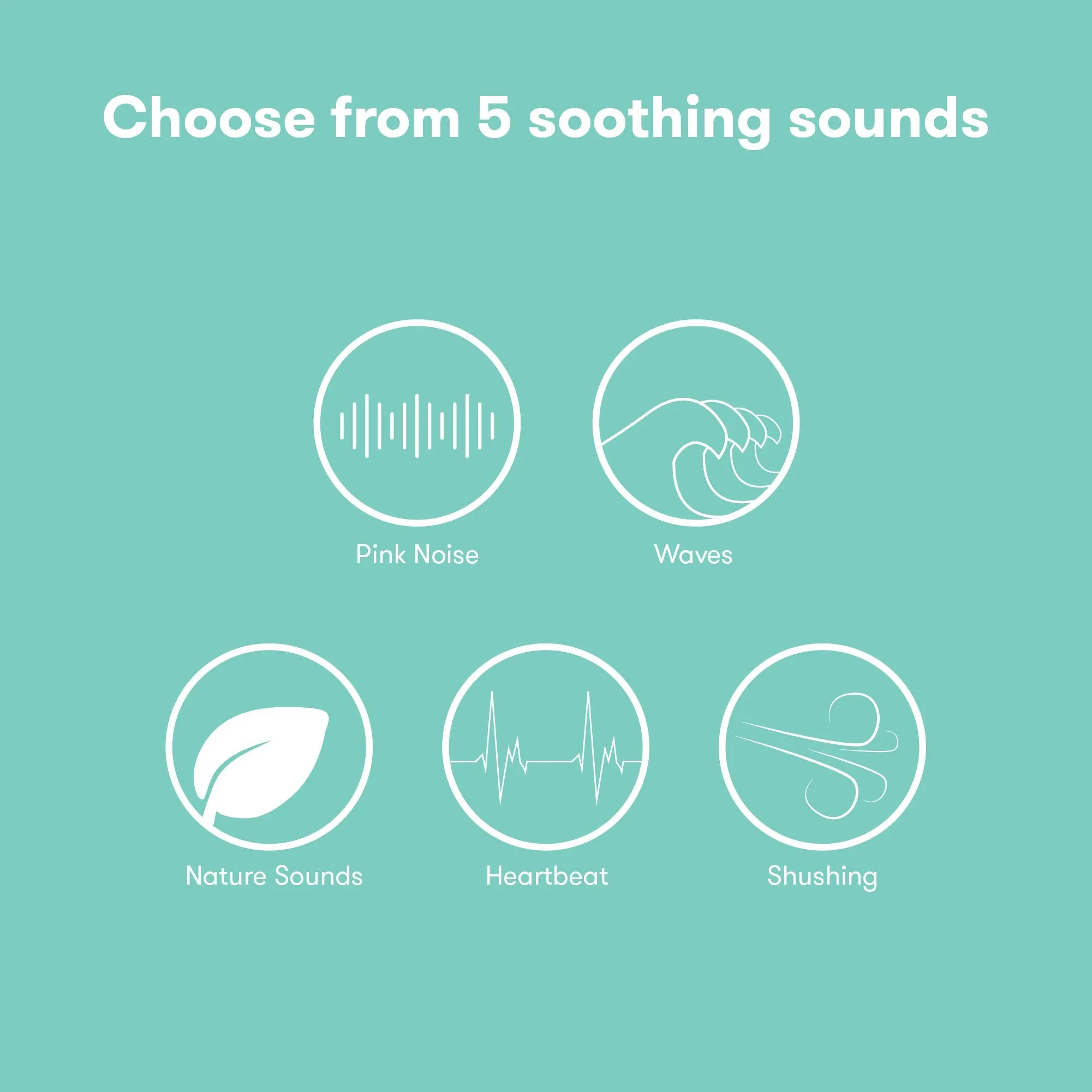 2-in-1 Portable Sound Machine   Nightlight