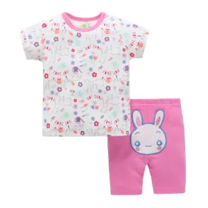 2Pcs Rabbit Soft Cotton Newborn Baby Sets