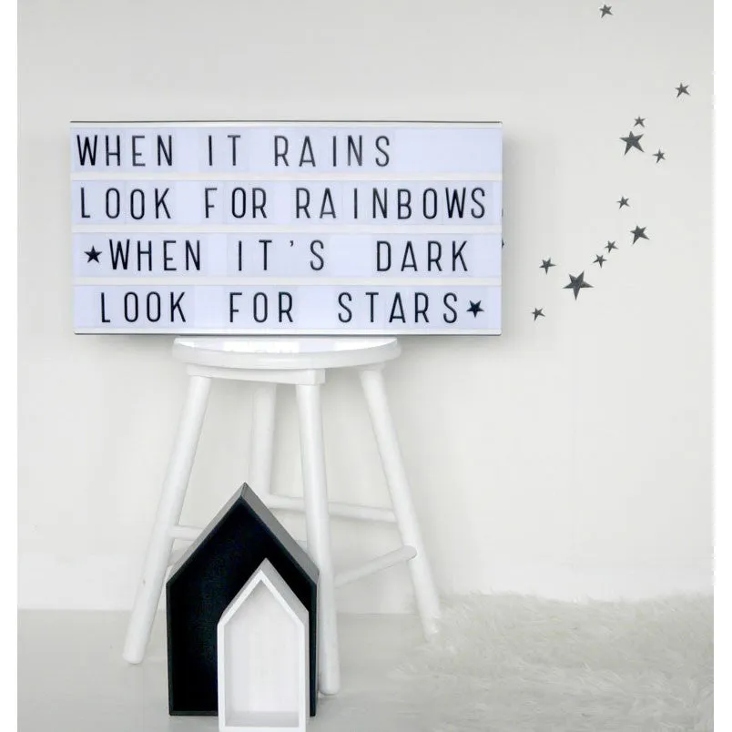 A Little Lovely Company Lightbox Letter Set Basic