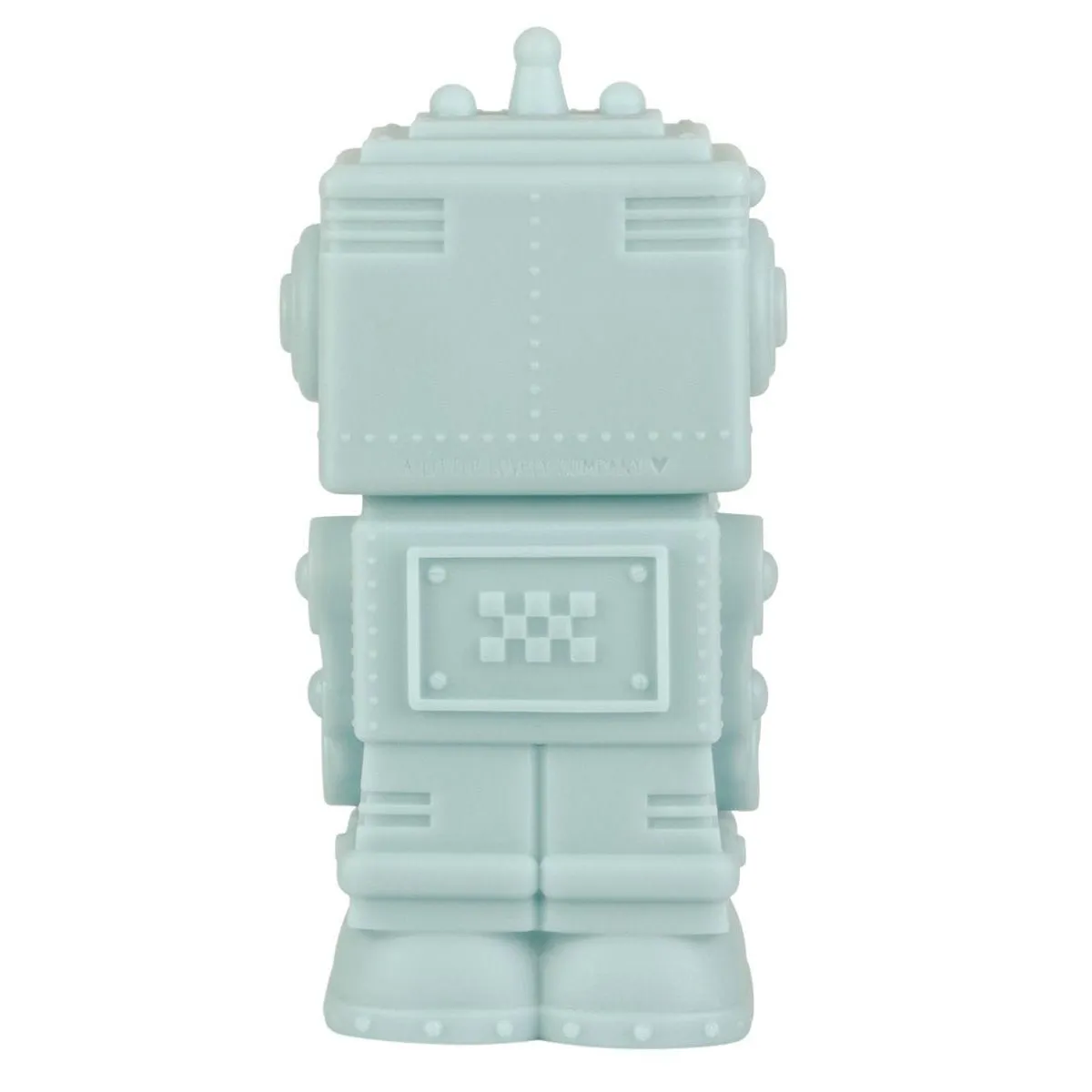 A Little Lovely Company Little Light: Robot - Smokey Blue