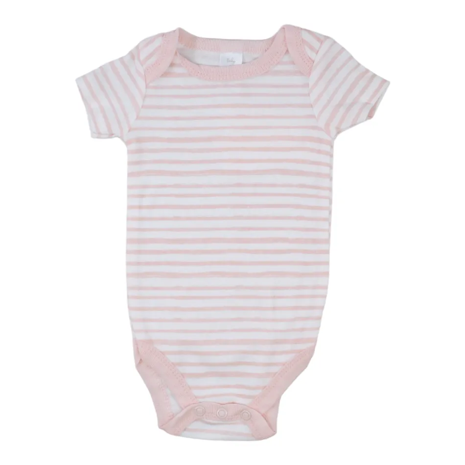 Baby Kiss 2 Pc Bodysuit & Bibs Set - Follow The Rainbows