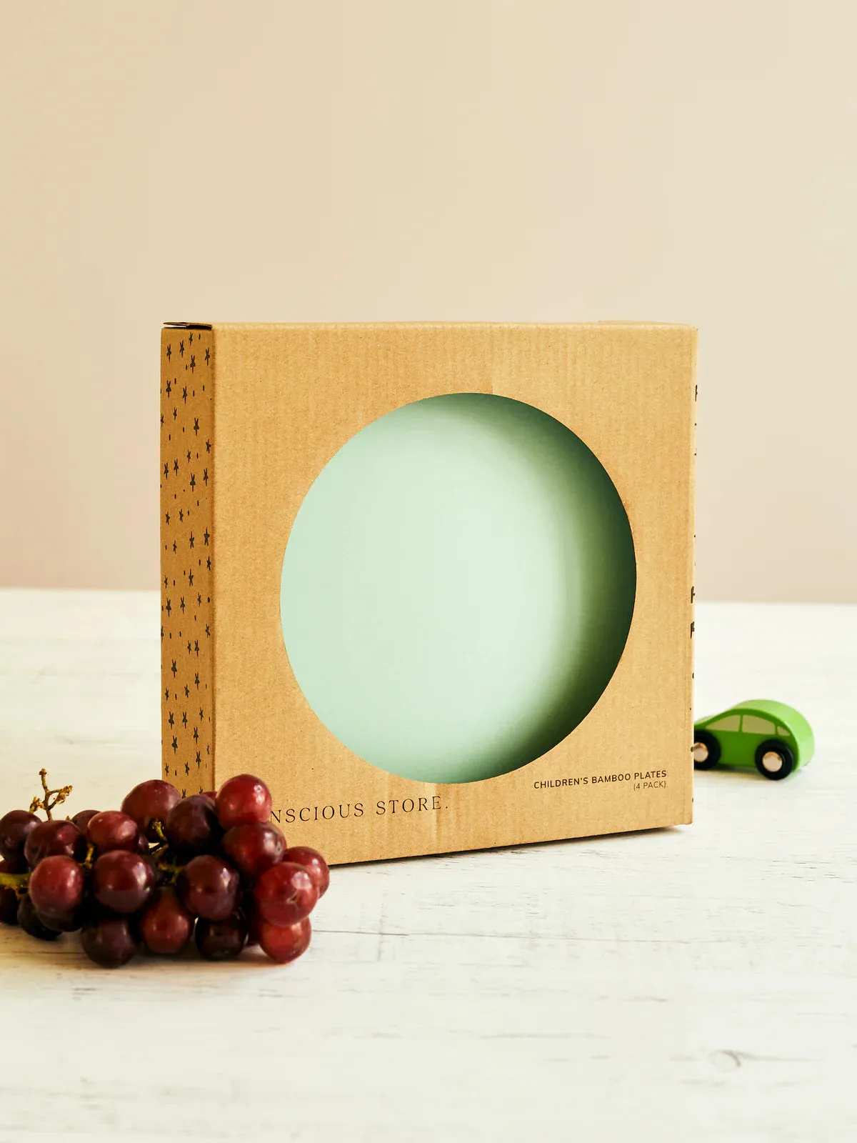 Children's Bamboo Plates (4 pack)
