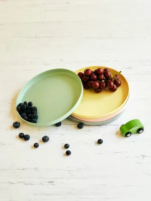 Children's Bamboo Plates (4 pack)