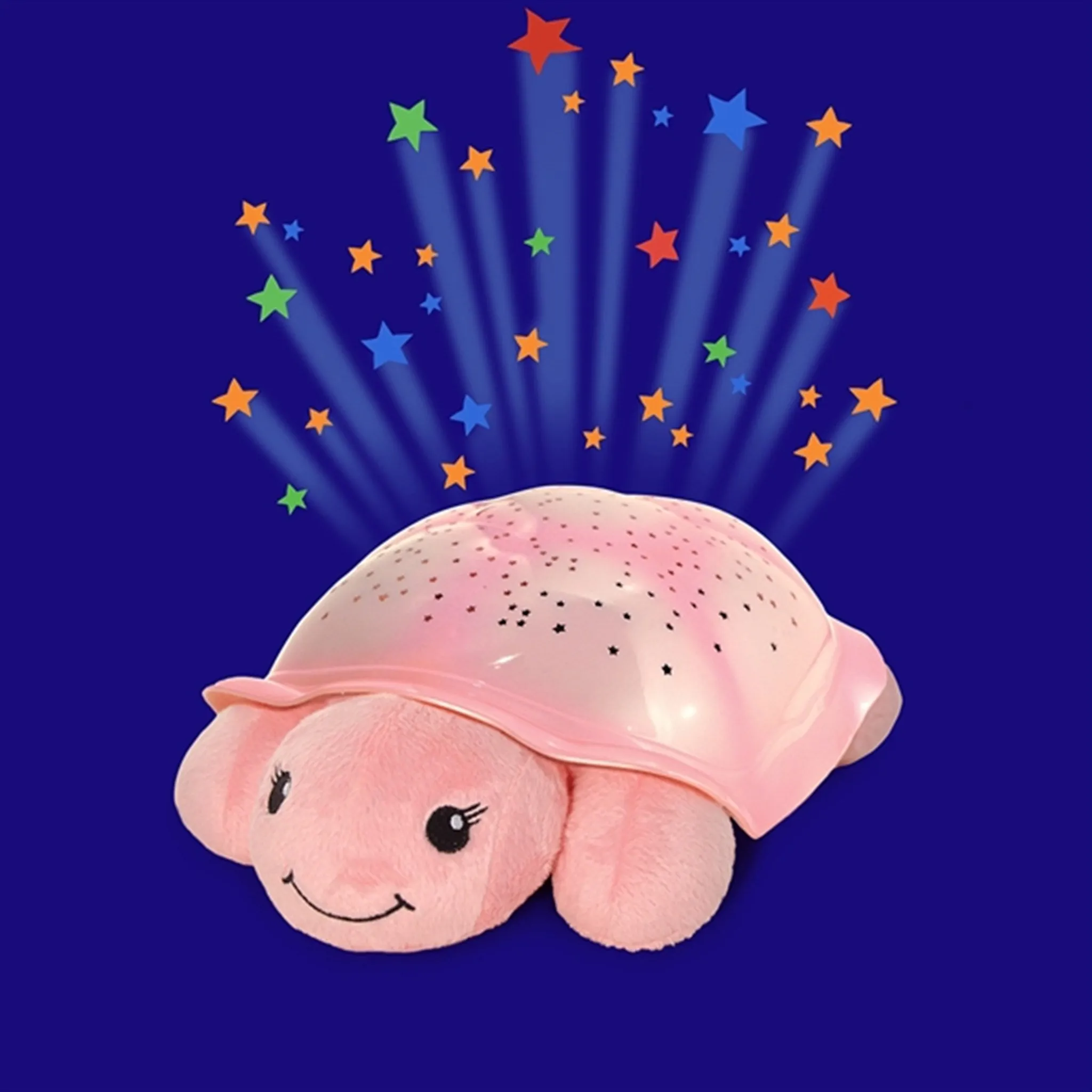 Cloud B Twinkling Twilight Turtle Night Light Pink