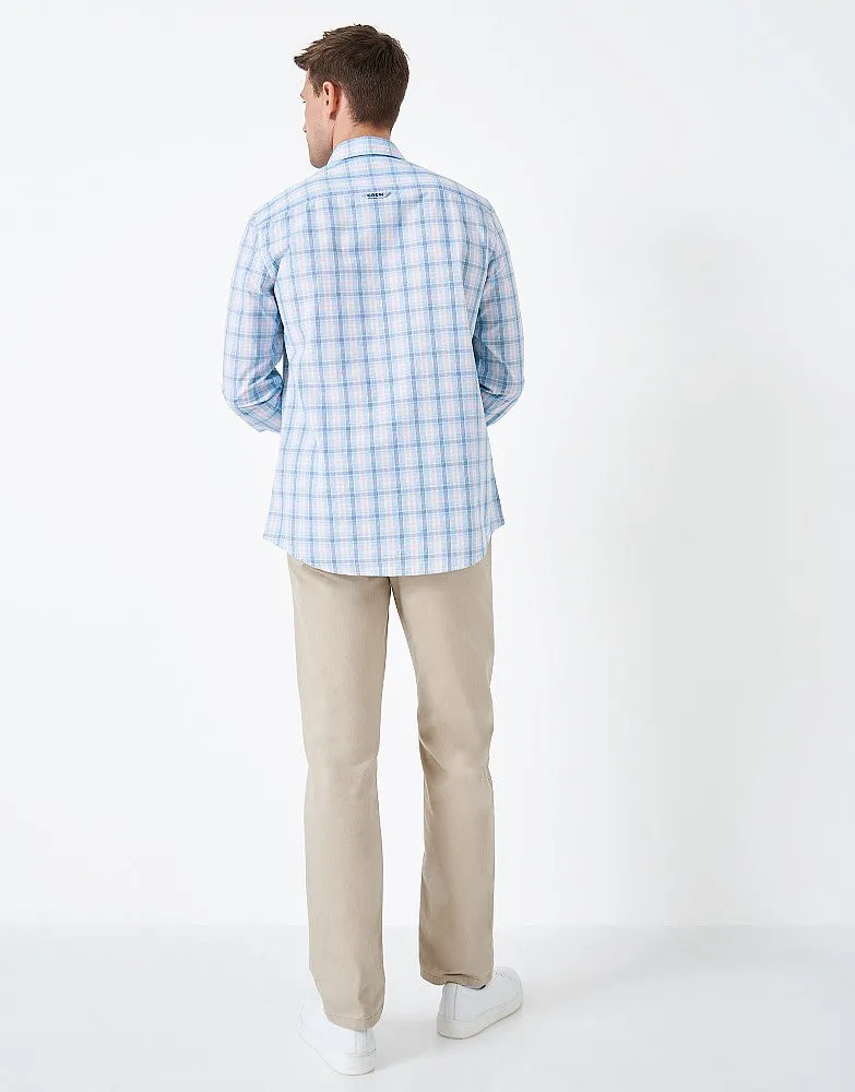 Crew Clothing Poplin Check Shirt