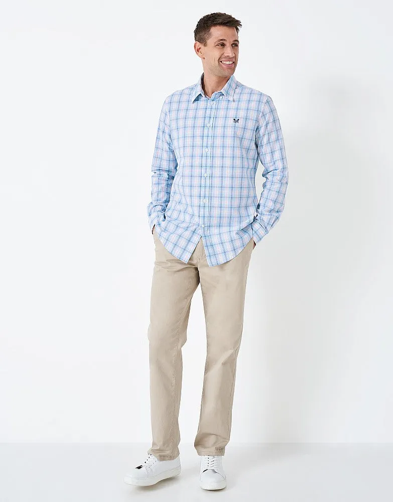 Crew Clothing Poplin Check Shirt