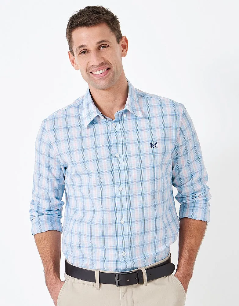 Crew Clothing Poplin Check Shirt