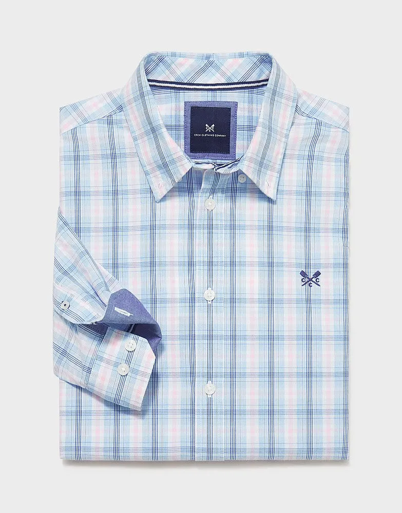 Crew Clothing Poplin Check Shirt
