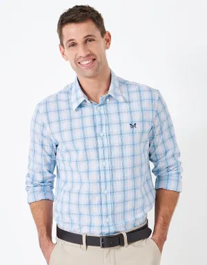 Crew Clothing Poplin Check Shirt