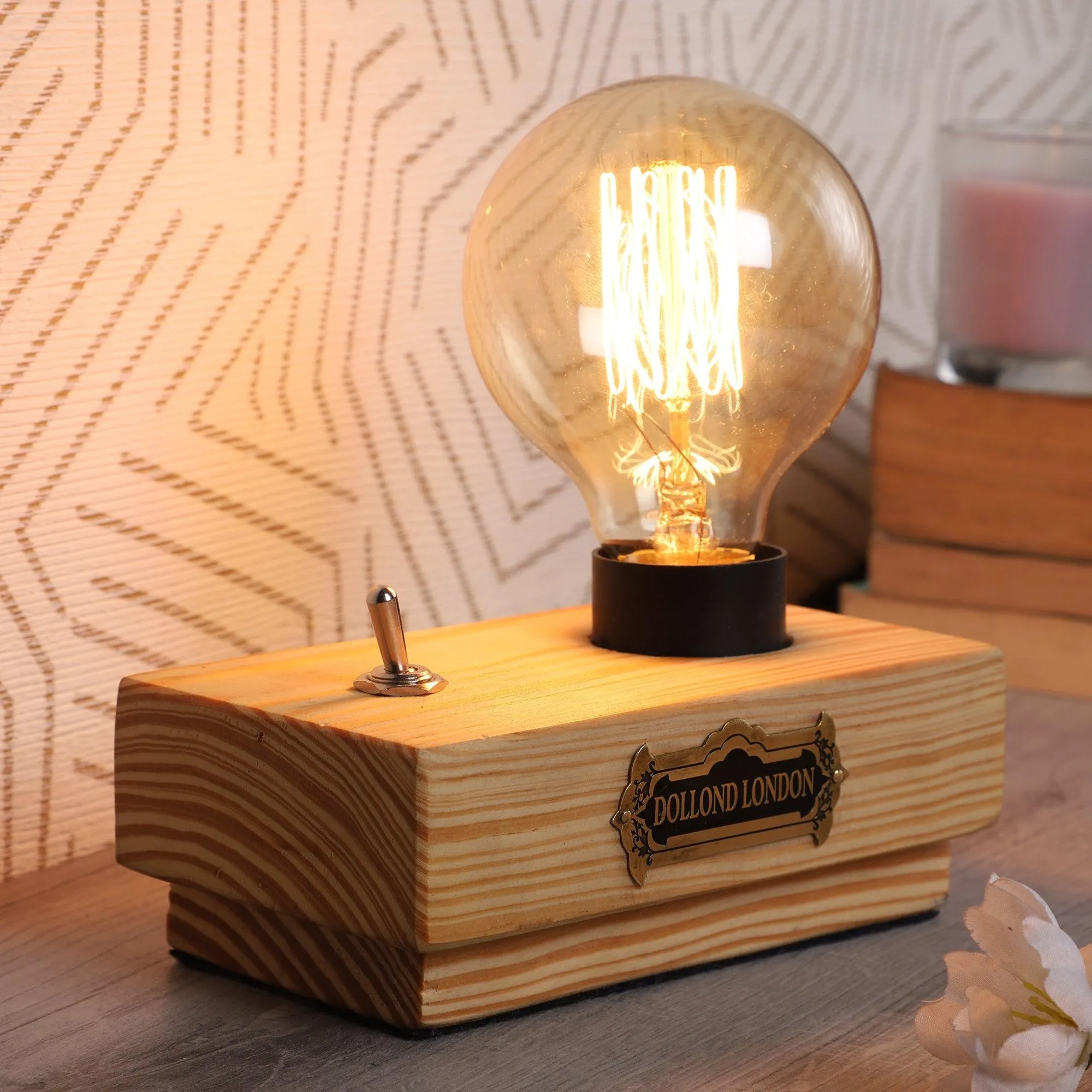 Dollond London Edison Table Lamp - Exim Décor