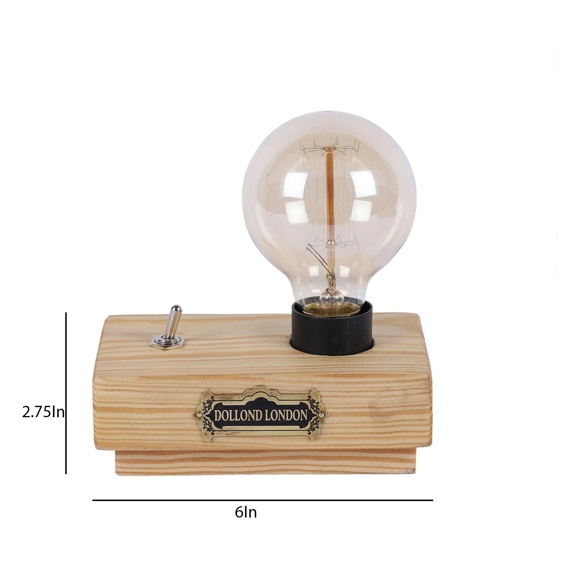Dollond London Edison Table Lamp - Exim Décor