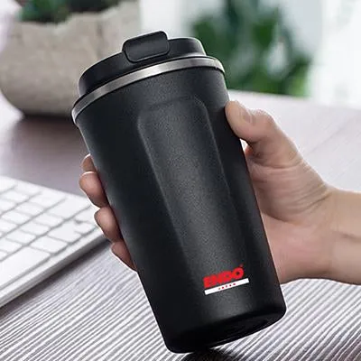 ENDO 500ML Double Stainless Steel Thermal Coffee Mug