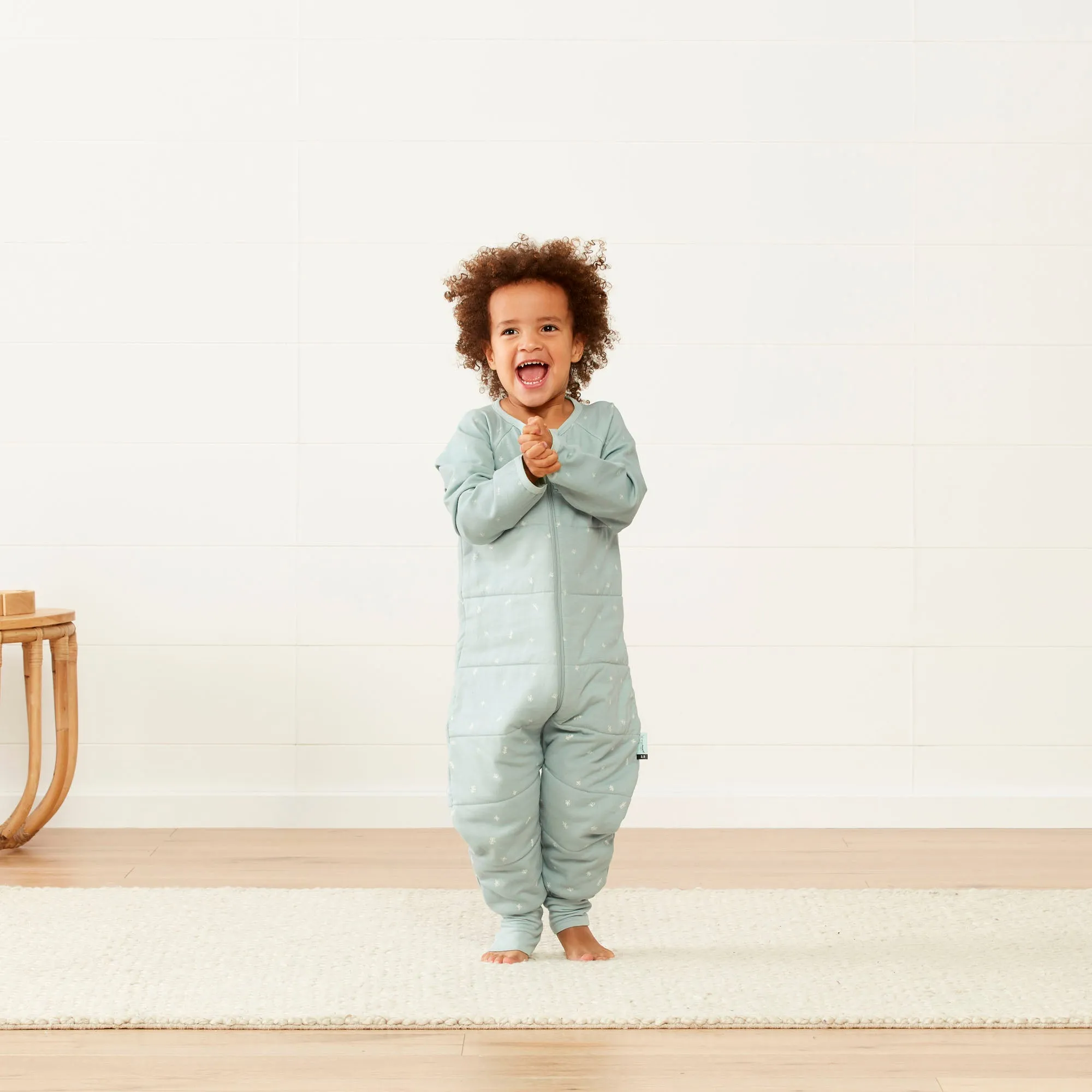 ergoPouch Long Sleeve Sleep Onesie 2.5 Tog - Sage