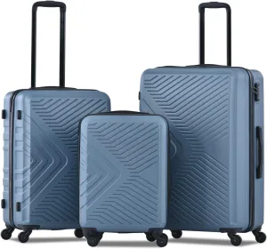 Hardside Spinner Luggage Set, 3-Piece, i8i88