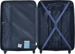 Hardside Spinner Luggage Set, 3-Piece, xsftfnhhnjn