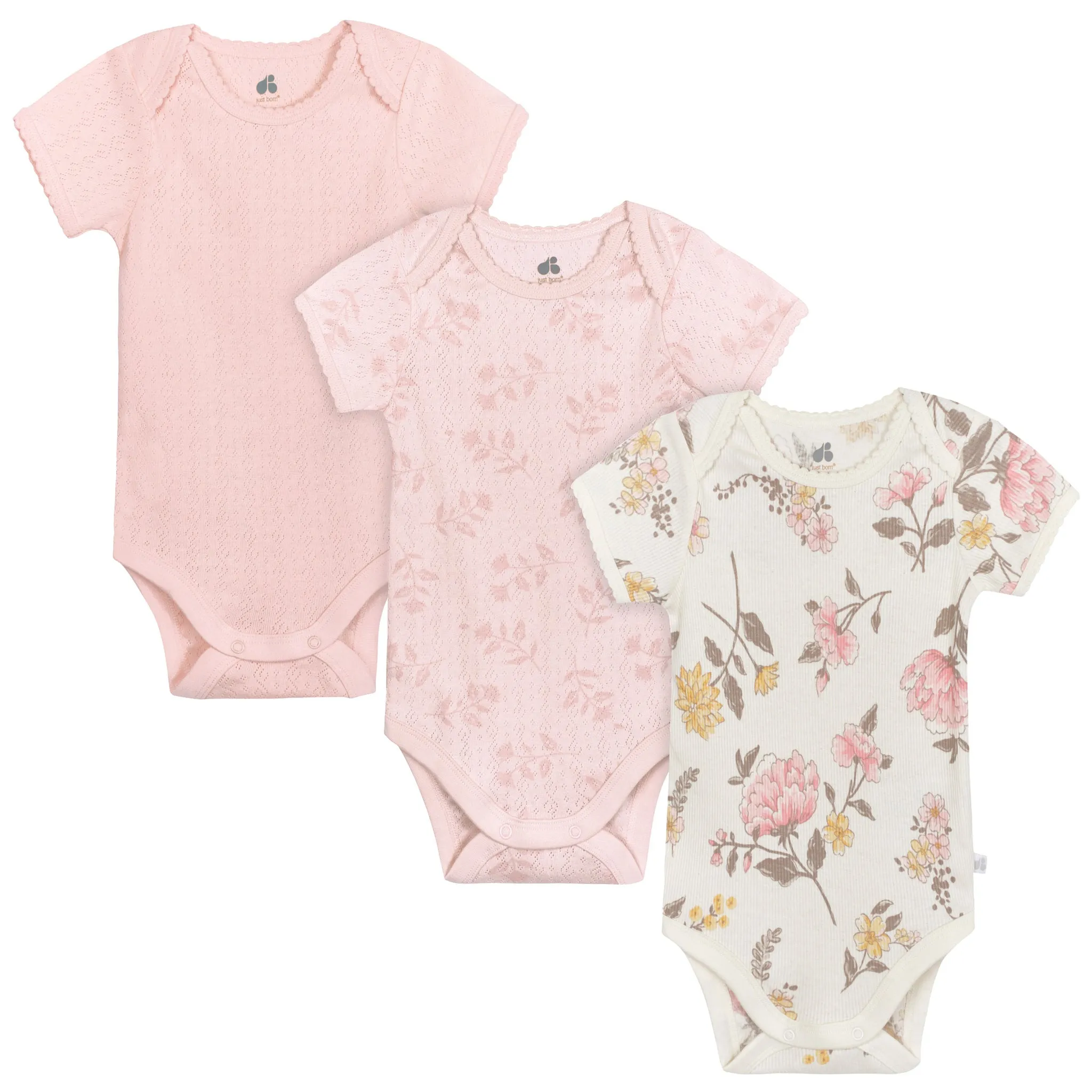 Just Born - Bodysuit 3pk