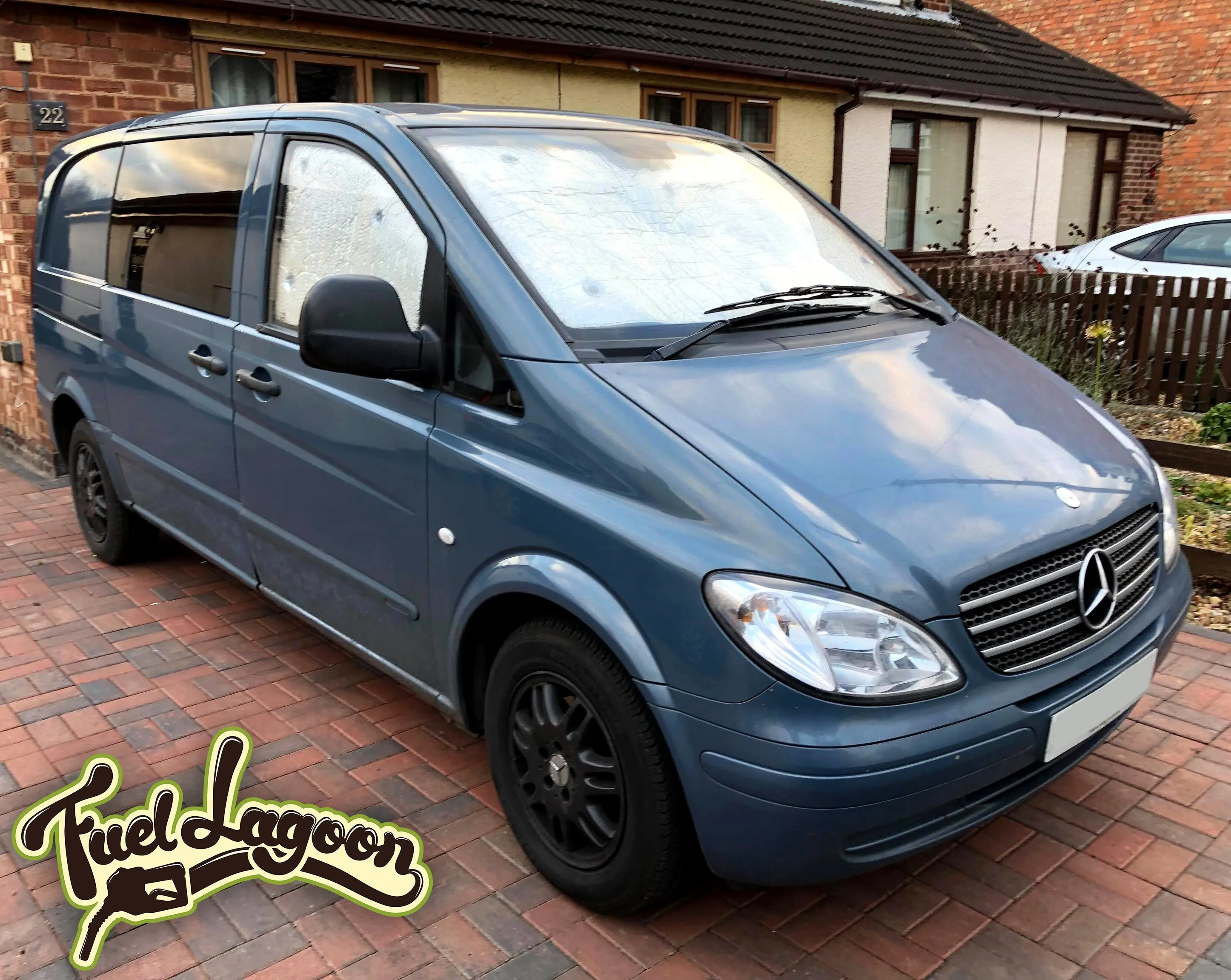 Mercedes Benz Vito 639 -  8p Full Set Thermal Blinds