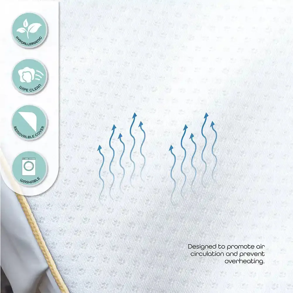 Moon Ventiflow Mattress (120 x 60 x 10 cm)
