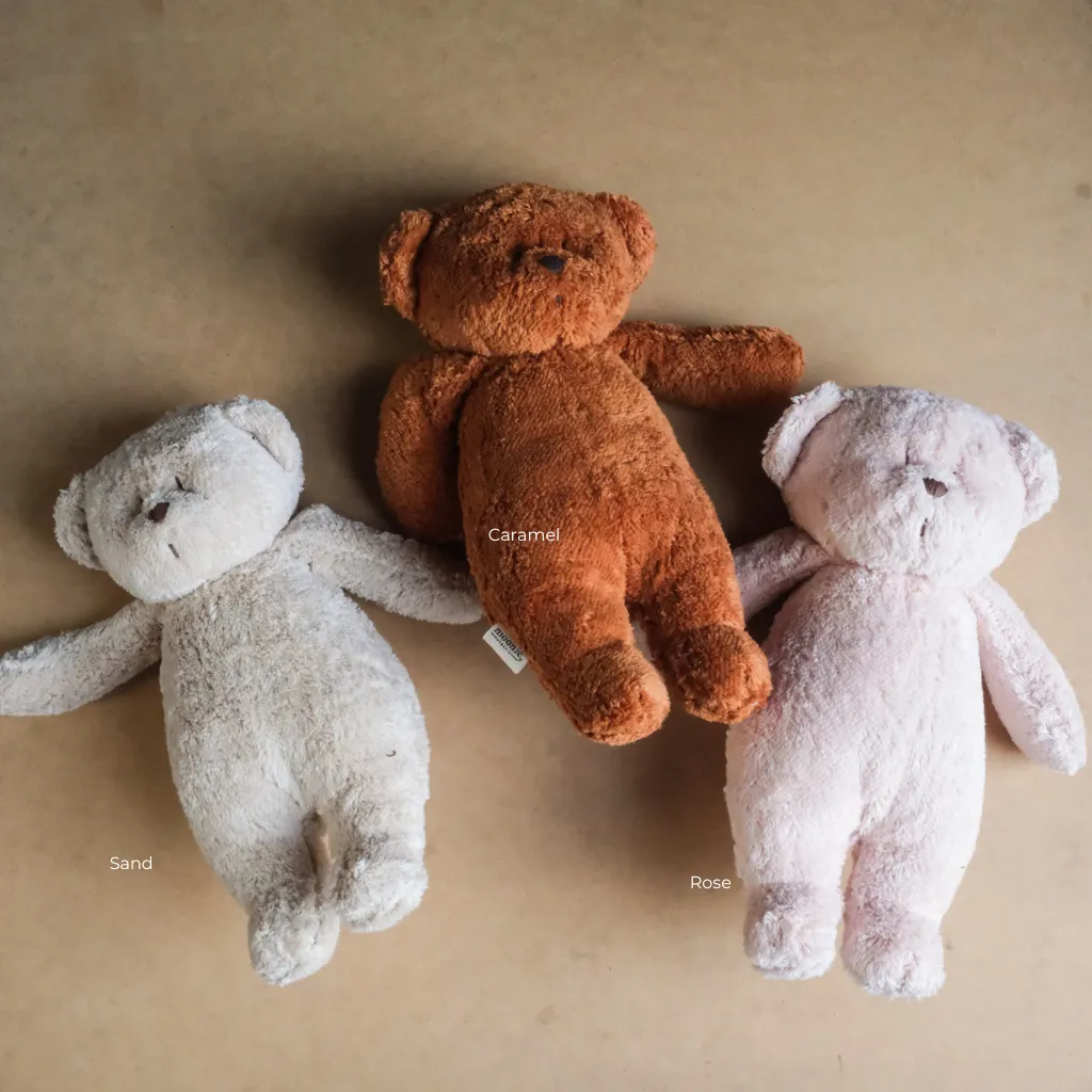 Moonie Organic Humming Bear - Sand