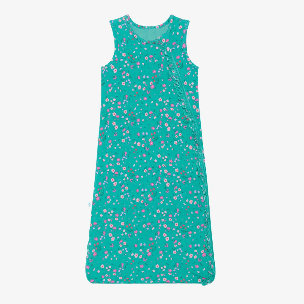 Posh Peanut 1.0 Tog Ruffled Sleeveless Sleep Bag - Cassandra